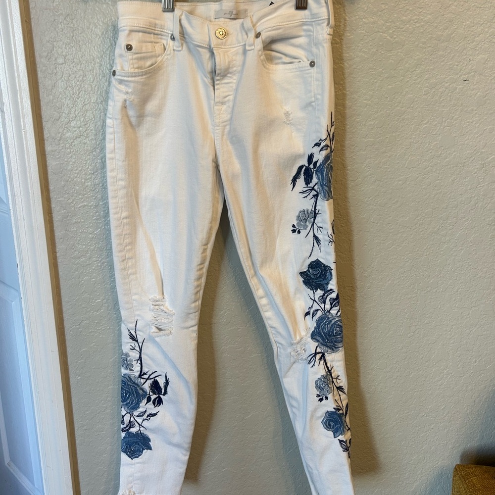 Seven jeans navy blue